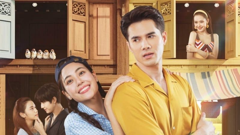 Дженни Чайиссара и Мик Тхонграя в лакорне «Перетасовка сердец»